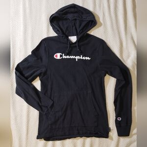 Champion Black Pullover Hoodie